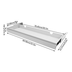 Under Desk Mounted Sliding Pull-out Drawer for Sit Stand Workstation