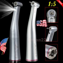 Dental 1:1 1:5 LED Fiber Optic Push Contra Angle Increasing Handpiece NSK types