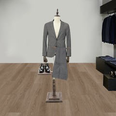 Male Clothing Display Rack Store Male Clothing Display Props Height Adjustable
