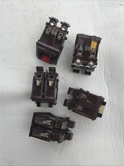 Wadsworth A220N 20 Amp 2 Pole 2P Type A METAL FOOT Circuit Breaker A220 FLAWED!