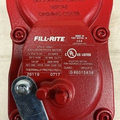 FILL-RITE FR1204H Electric Drum Pump 12V 1/4hp 15gpm Cast Iron
