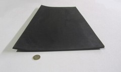 Santoprene TPV Sheet, Black, 55A 1/4″ x 12″ x 24″
