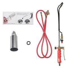 Portable Propane Torch Weed Burner Ice Snow Melter Outdoor Flame Thrower w/ Hose