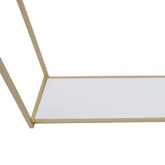 Wedding Dress Retail Studio Display Stand,Gold Floor-Standing Clothing Rack