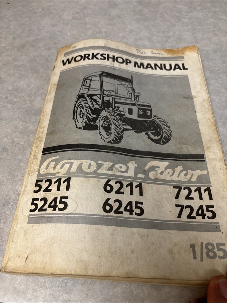 5211,5245,6211 6245,7211, 7245 Zetor Tractor Workshop Repair Manual