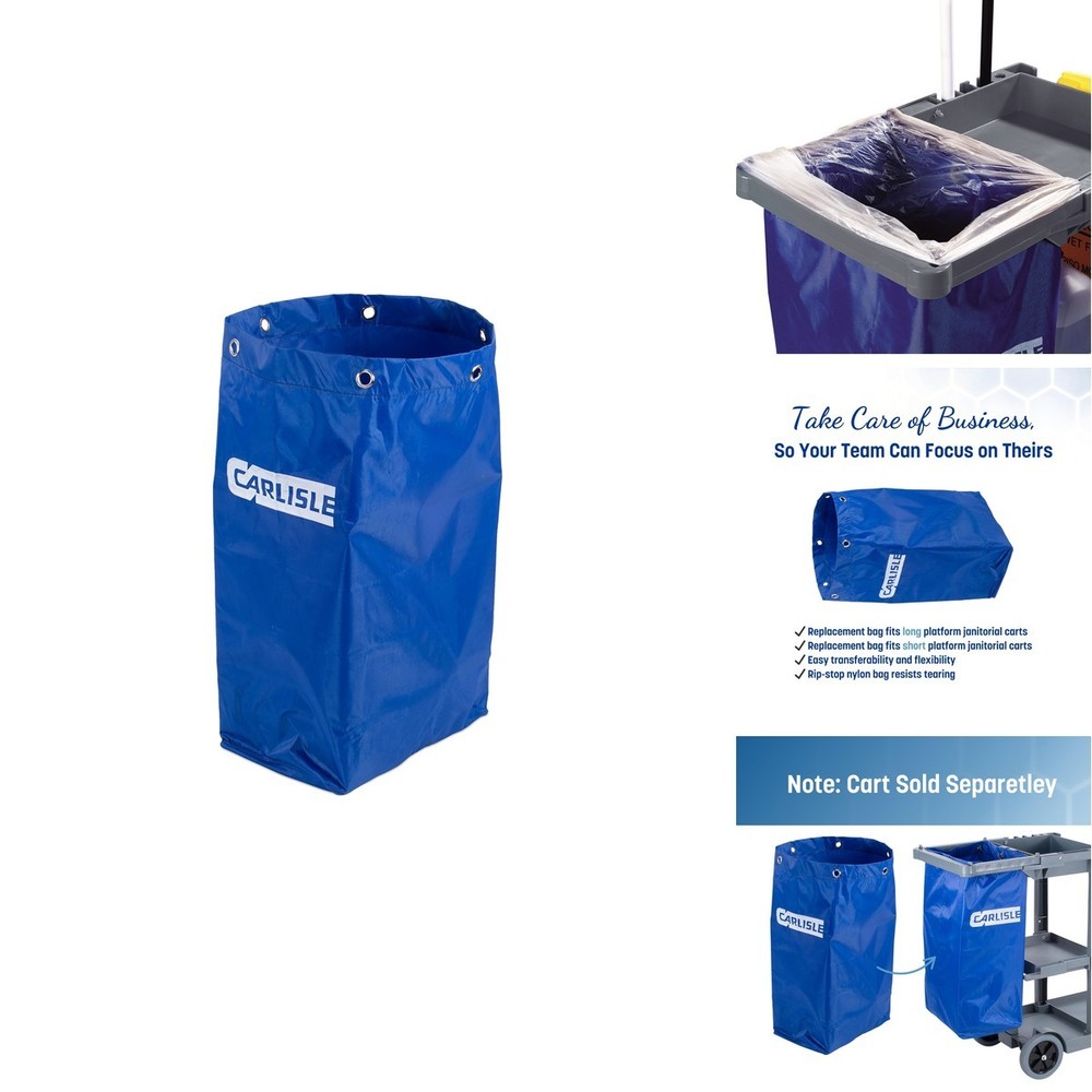 Carlisle Foodservice Products Jc194614 Blue 25 Gallon Rip Stop Nylon