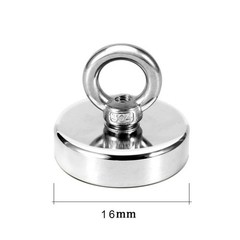Neodymium Fishing Magnets Pulling Force Super Strong Round Rare Earth