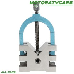 ALL-CARB Machinist V-Blocks 2-3/8″ × 2-3/4″ × 2″ Clamp Set Hardened Steel