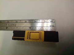 Chip carrier ceramic-gold C-DIP 28 pin 13-029-028 SILVERGLASS