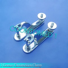 2 PCS Gomco Circumcision Clamp 1.1cm & 2.8cm Surgical Instruments