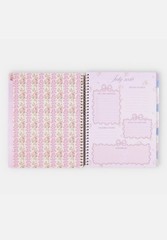 LoveShackFancy x Target – Yoobi Monthly and Weekly Planner 7″x 9″ – Coquette Bow
