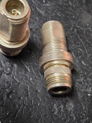 various brands UG-30D/U Type N to N (F) Bulkhead Connector 50 Ω USA Silver plate