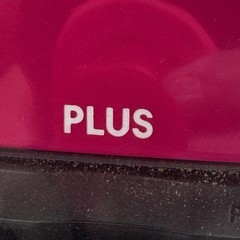 Kespon Plus Guard Your ID Stamp Large Pink Black Ink Brand New Vintage 1980s
