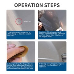 Dark Blue Pearl Touch Up Paint Pen Car Scratch Repair Waterproof Auto