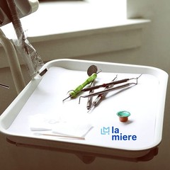 8Pcs Autoclavable Dental Procedure Tray Lockable Set up Flat Trays Size B Rit…