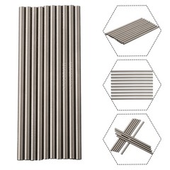 10PCS Straight Shank Metric 100mm Long Carbide Tungsten-steel Rod Lathe Tool