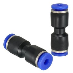 10Pack 1/8 Inches Push to Connect Fitting Quick Release Pneumatic Connectors