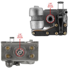 Hydraulic Lift Pump Fits Massey Ferguson 2135 20 30 40 50 519343M96 899205M91