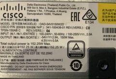 Cisco PWR-RGD-AC-DC-H Power Supply 100-240v-ac 0.5a Amp 4.5v-dc 150w
