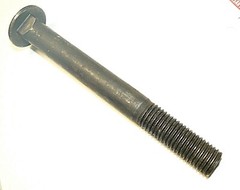 3/4″-10 X 7″ CARRIAGE BOLTS – GRADE-5 – PLAIN FINISH – LOT OF 4 Pcs. PT