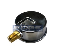 LIQUID FILLED PRESSURE GAUGE 0-100 PSI, 2.5″ FACE, 1/4″ NPT LOWER MOUNT WOG