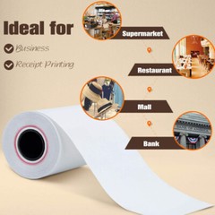2 1/4 x 85′ Thermal Paper Credit Card & Cash Register POS Receipt Paper Blank US