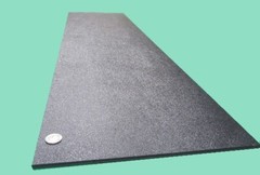 Black ABS Sheet 1/4″ (.236″) X 12″ X 36″ Haircell Textured One Side