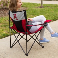 Logo Brands Ncaa Nebraska Cornhuskers Elite Chair Unisex Adult Chair Two Cup