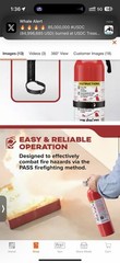 2-Pack Kidde Home Fire Extinguisher 1-A:10-B:C Class ABC 2.5 lb. 21030932 New✅