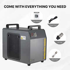 Cloudray CW 5200 CO2 Water Chiller 6L 10M for CO2 Laser Cutter Engraver