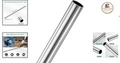 304 Stainless Steel Seamless Tubing – 300mm Length, 12mm OD for Durability