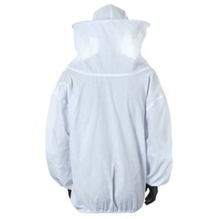Protective Safety Beekeeping Jacket Veil Suit Bee Keeping Size L Suit Smock USA