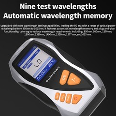 Optical Power Meter Fiber Optic Visual Fault Finder Fiber Tester -70~+6dbm