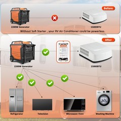 Wodli Soft Start Kit For Rv Air Conditioner Hvac Soft Start Kit For Rv Van