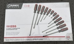 Sunex 1112SS SUNEX 12-Piece Combination Screwdriver Set