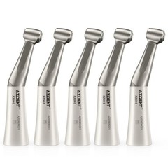 AZDENT Dental Low Speed Handpiece Contra Angle Push Button 1:1 Direct Drive