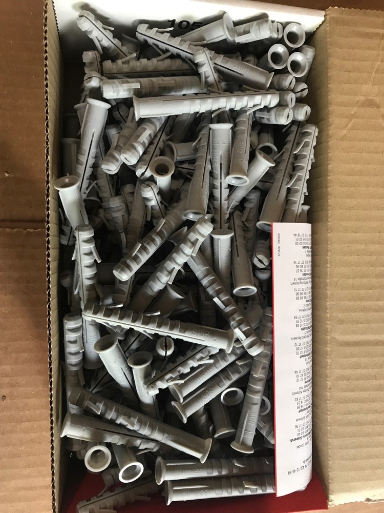 Fischer S10h80r Plastic Anchors