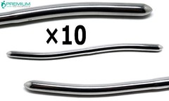 10× Hegar Uterine Dilators Gynecology 9mm/10mm Surgical Sounds Instruments