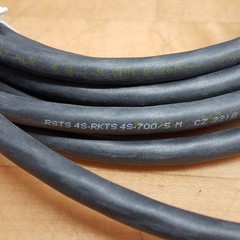 Belden Lumberg RSTS 4S-RKTS 4S-700/5M Cable, 5M, M12 Power Double-Ended, 4 Pin