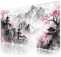 Japanese Cherry Blossom Large Mouse 35.4L x 15.7W inches,