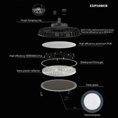 100W Led UFO High Bay Light Industrial Commercial Factory Warehouse Shop Light