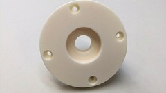 Novellus Type 15-00475-00 Ceramic Top Plate Gas Feed Thru Rev F