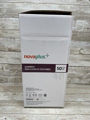 1 Box Gammex NovaPlus Non-Latex PI Textured Surgical Gloves Size: 8.5 Exp: 1/25