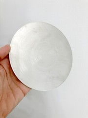 Stainless Steel + Aluminum Clad Disc Plate Blank 3mm Thick 155.6mm (6.12″) Dia