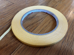 Tape Logic Masking Tape, 4.9 Mil, 1/4″ x 60 yds., Light Blue T931003 12 PACK