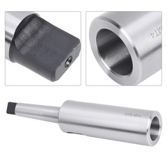 MT3 to MT4 Morse Steel Taper Drill Sleeve Adapter for Lathe Milling Lengthene…