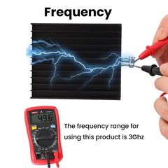 BECEN 200Watt 4.3-10 Mini DIN Male RF Dummy Load,DC to 3GHz 50 Ohm，Combine Th…