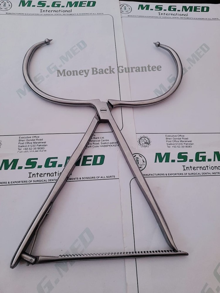 Orthopedic Bone Reduction Forceps Clamps with Ball Point X Large Stainless