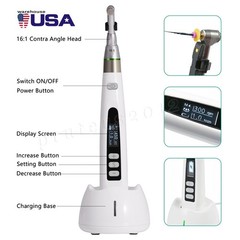 Dental LED Wireless Endo Motor 16:1 Reciprocating Root Canal/16:1 Head Handpiece