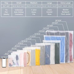 Clothes Packaging Bags for Shipping, 200 Count 10x